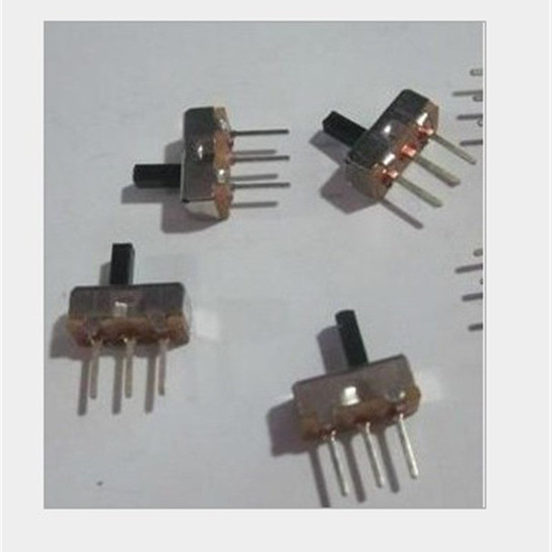 拨动开关SS12d00G4 4MM柄长 玩具开关三脚 两档位