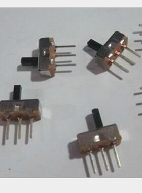 拨动开关SS12d00G4 4MM柄长 玩具开关三脚 两档位