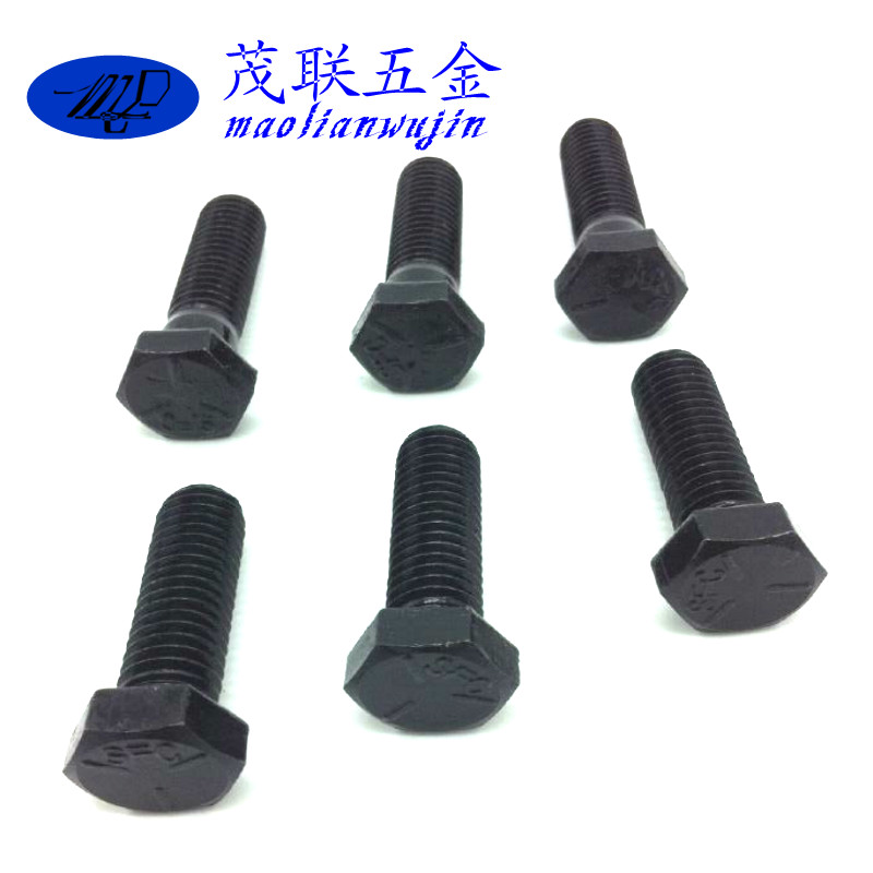 1-1/4-7系列 英制外六角螺栓 8.8级美制外六角螺丝 发黑美制螺丝
