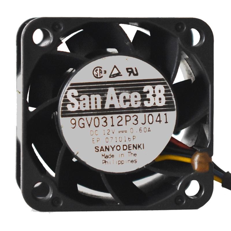 三洋SANYO 3828 12V 0.6A 9GV312P3J041 散热风扇 3.8厘米
