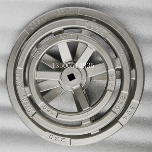 304/316不锈钢手轮轻体手轮后凹手轮硅溶胶铸造截止阀闸阀配件