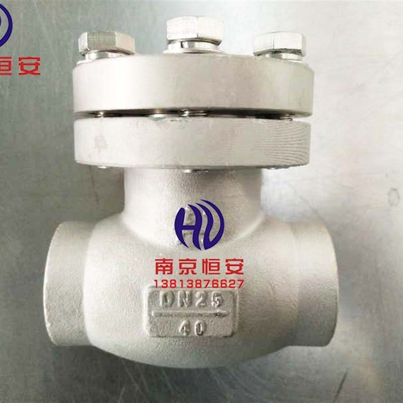 DH61F-40P不锈钢低温止回阀液氧 液氮 液氩 LNG 低温止回阀单向阀