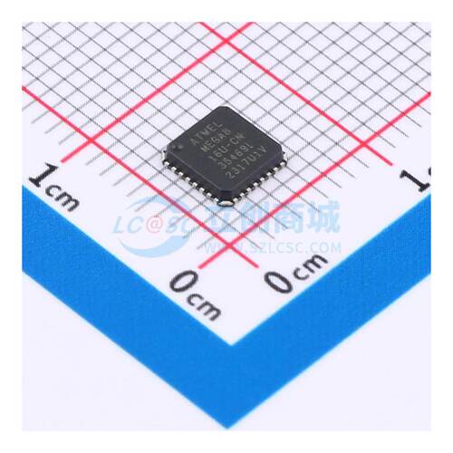 单片机芯片 ATMEGA8-16MU VQFN-32-EP(5x5) 8KB 16MHz