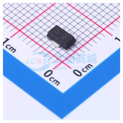 三极管(BJT) BCX56TF SOT-89-3 1A 80V NPN 全新配单