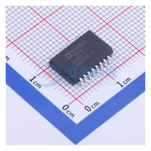 隔离式RS485/422收发器(带电源) ADM2682EBRIZ SOIC-16-300mil 原