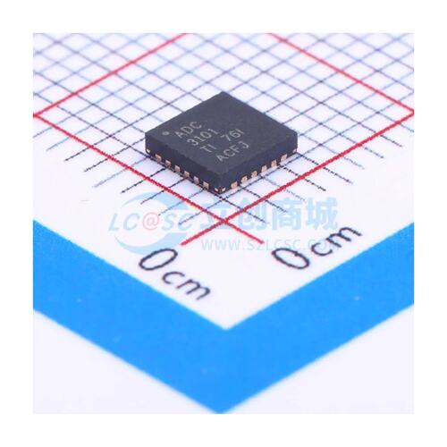ADC/DAC-专用型 TLV320ADC3101IRGER VQFN-24-EP(4x4) I2S 原装正