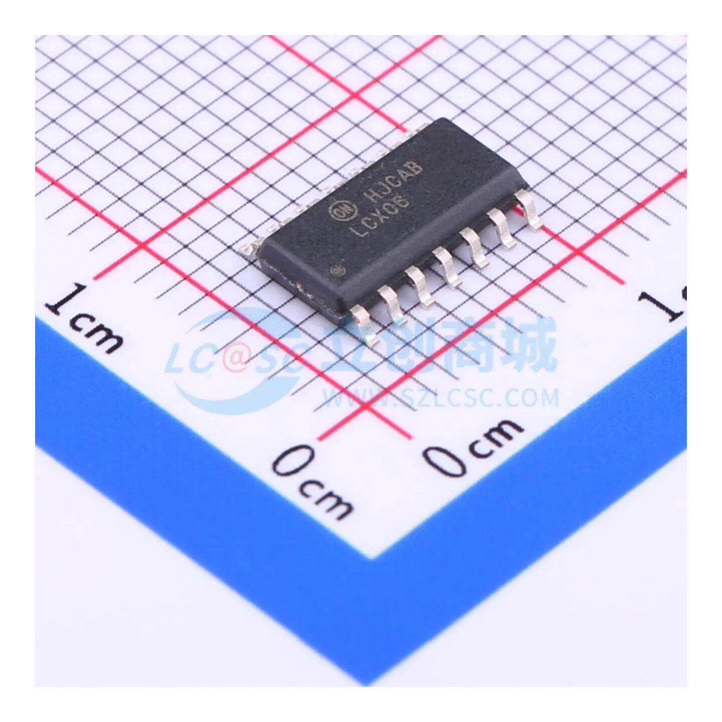 原装反相器 74LCX06MX SOIC-14 10uA 原装配单