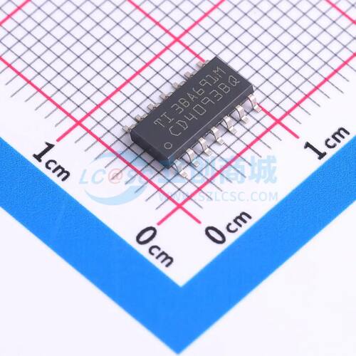 逻辑门 CD4093BQM96G4Q1 SOIC-14 3V~18V原装正品