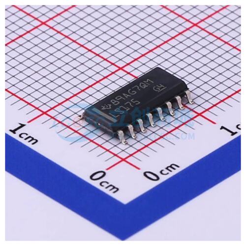 触发器 SN74LS175DR SOIC-16 40MHz D-型 原装配单