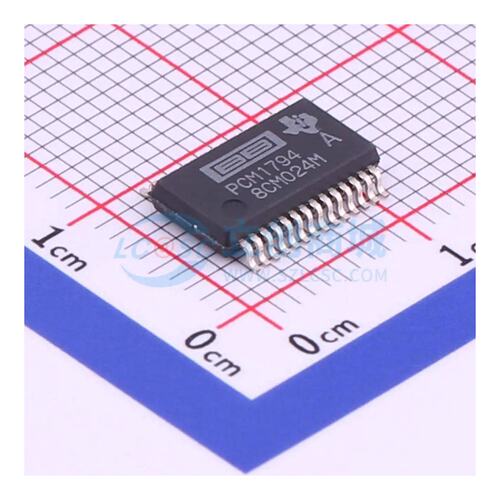 ADC/DAC-专用型 PCM1794ADBR SSOP-28-208mil I2S 原装配单