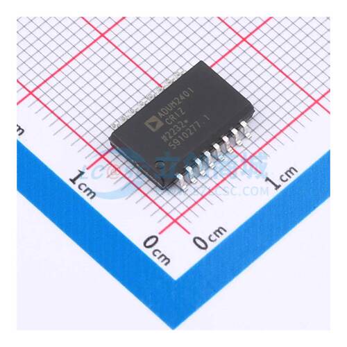 数字隔离器 ADUM2401CRIZ SOIC-16-300mil 原装全新