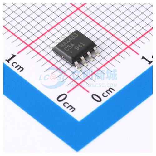 RS-485/RS-422芯片 MAX483CSA+T SOIC-8 收发器
