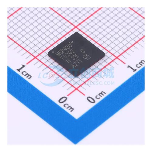 单片机芯片 MSP430F5242IRGZR VQFN-48-EP(7x7) 25MHz 64KB