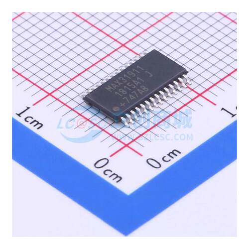 ADC/DAC-专用型 MAX31911AUI+ TSSOP-28-EP 原装全新