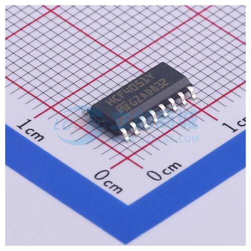 模拟开关/多路复用器 HCF4051YM013TR SO-16 原装