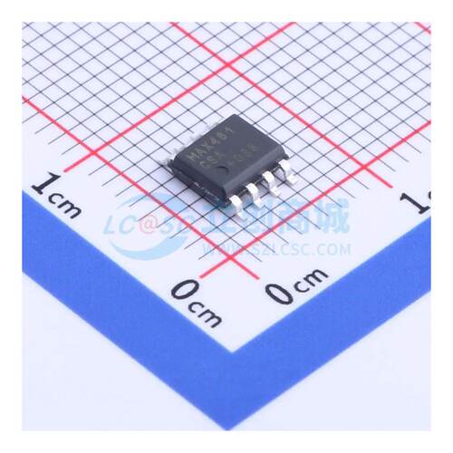 RS-485/RS-422芯片 MAX481CSA+T SOIC-8 收发器