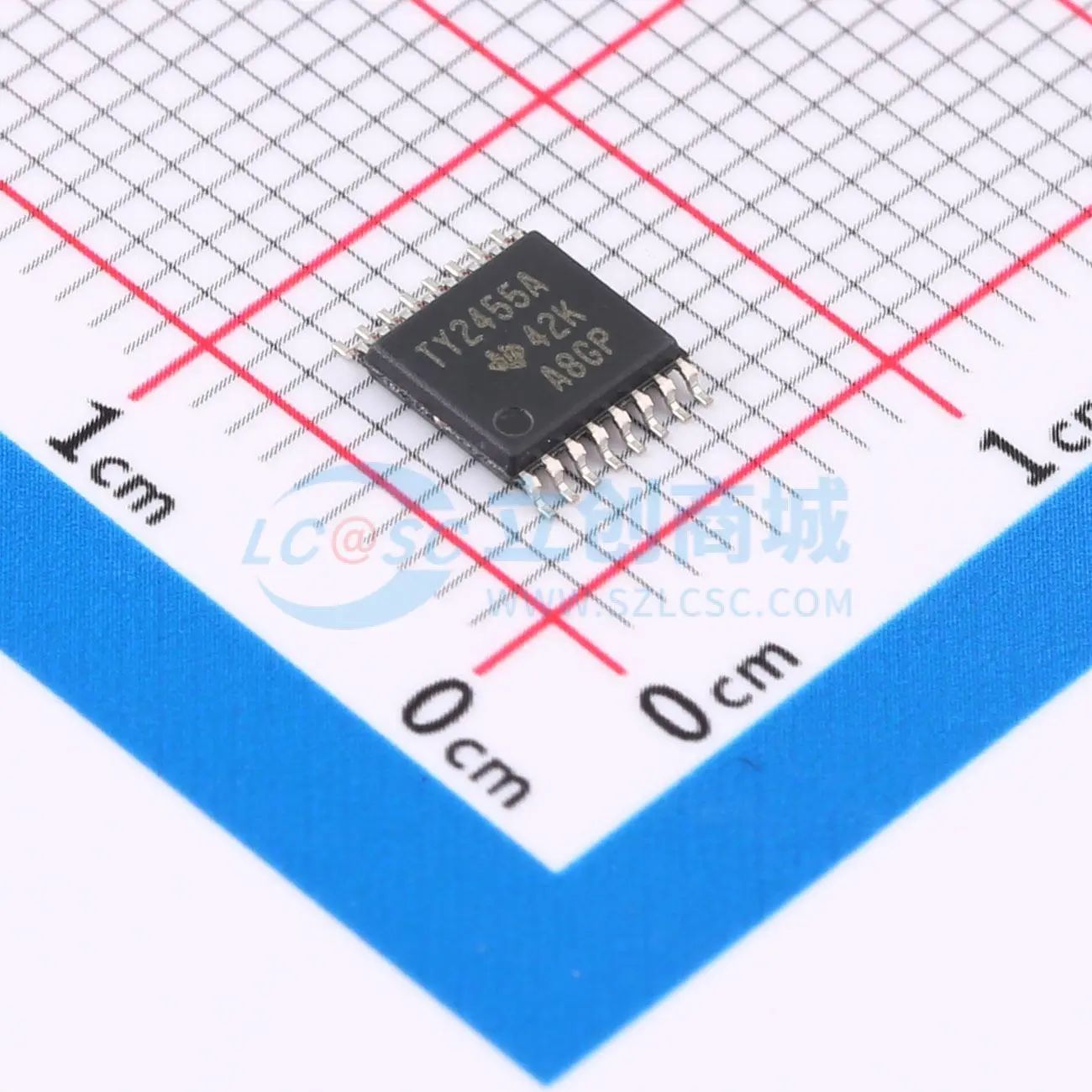 运算放大器 TLV2455AIPWR TSSOP-16 原装正品 - 实物图