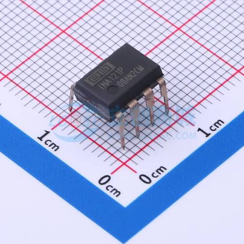 仪表放大器 INA121P PDIP-8 单路 原装