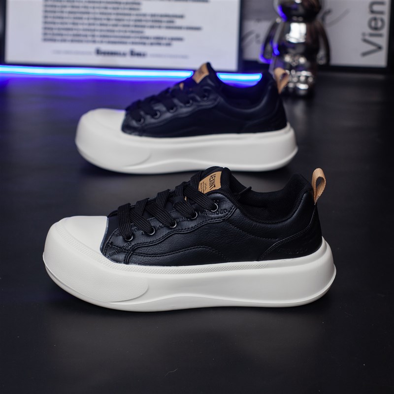 2025新款潮流百搭厚底增高老B爹鞋女休闲运动鞋男小白鞋板鞋鞋子