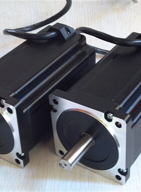 86STH1.8两相步进电机/86BYGH 115mm机身 6A 大力矩8.2Nm 键槽