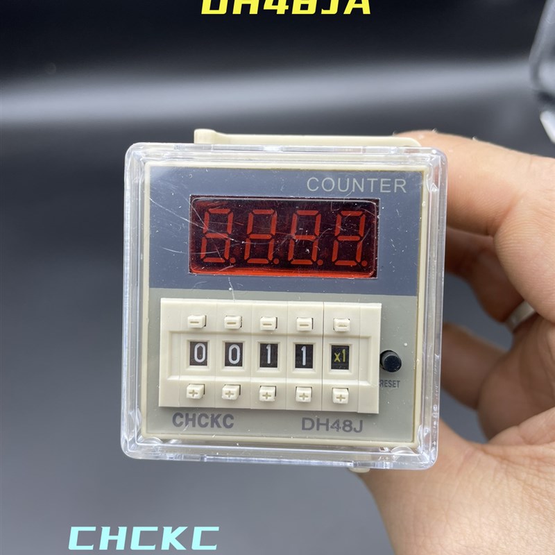 CHCKC数显时间继电器dh48ja接近开关计数电子传感器感应工业智能