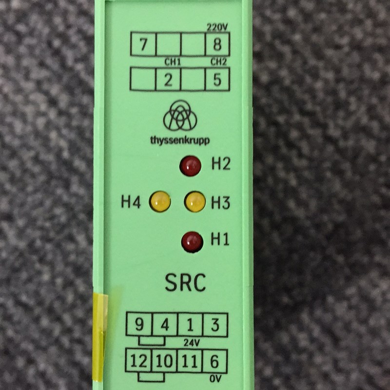 蒂森电梯配件/蒂森电梯SRC模块SR2模块 再平层提前开门模块