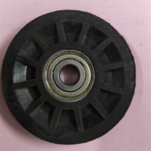 通力无锡展鹏被动门挂轮 重锤门轮 直径72mm厚10mm轴承6200Z