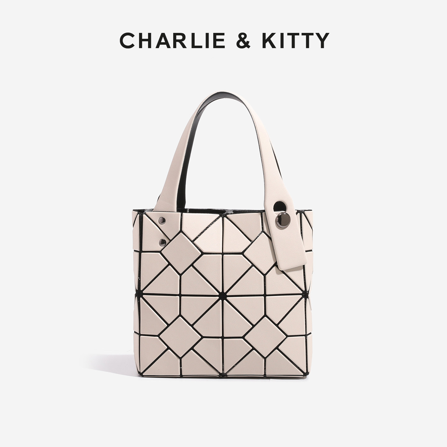 【赵露思同款】CHARLIE&KITTY包包女士2026新款小众镭射菜篮子包