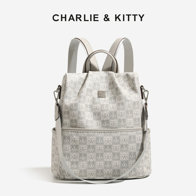 【赵露思同款】CHARLIE&KITTY轻奢小众高级感包包2026新款双肩包