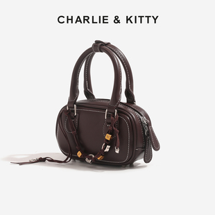 【赵露思同款】CHARLIE&KITTY轻奢小众高级感包包2025新款土司包