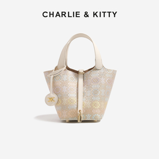【赵露思同款】CHARLIE&KITTY轻奢小众高级感包包2025新款水桶包
