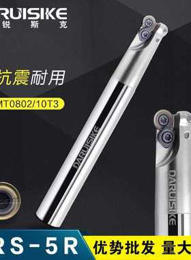 达锐斯克DARUISIKE TRS-5R6R4R2.5R圆鼻立铣刀杆C20/C25160L/200L