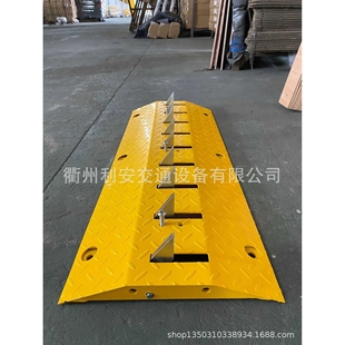 killer 出口款 speed steel 铸钢单向减速带385配套端头 bump tire