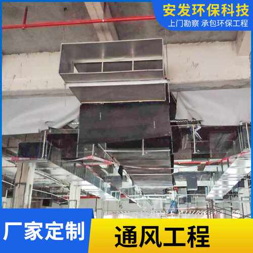 镀锌厂家直供白铁皮排风管管道工业车间除尘通风管商场通风设备