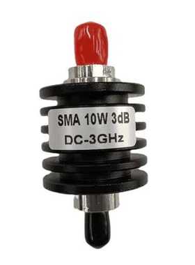 DC--3GHZ 10W  3DB(1.3.5.6.10.-30.)  50欧姆  RF同轴固定衰减器