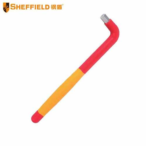钢盾 SHEFFIELD S150063 多功能双色柄绝缘内六角3mm