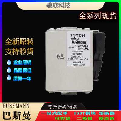 巴斯曼170M3394 170M3395 170M3396 厂价直销厂价直供 全新熔断器