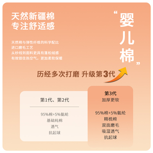 蓝色修身内搭打底衫女秋冬季纯棉正肩显瘦长袖圆领可外穿保暖上衣