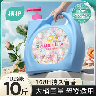 正品 植护香氛洗衣液持久留香整箱批家用大瓶大桶实惠装 官方专卖店