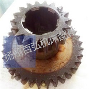 X5032III3轴双联齿轮齿数=Z18 53K 33齿372 X52 北京南通铣床X62W