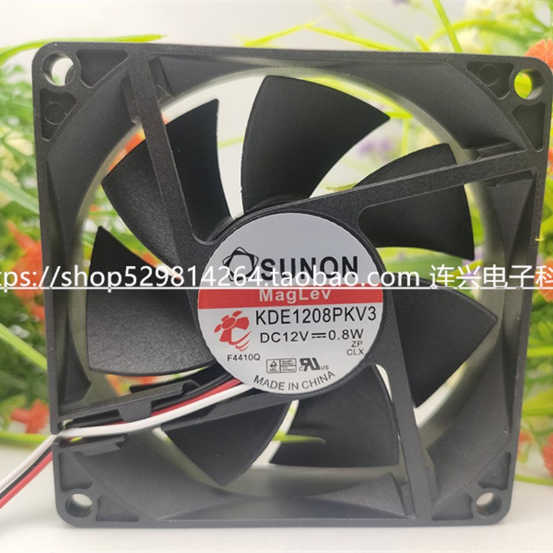 KD1208PKB1/2/3 PSD/PMD/KDE1208PKV/B1/2/3-A 8CM 散热风扇 12V