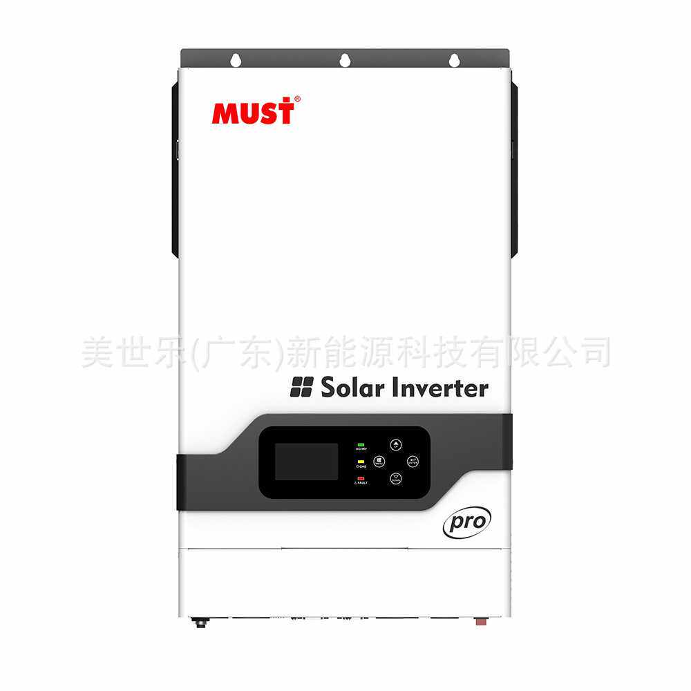 MUST光伏离并网一体机5KW DC48V支持无电池开机 支持锂电激活功能