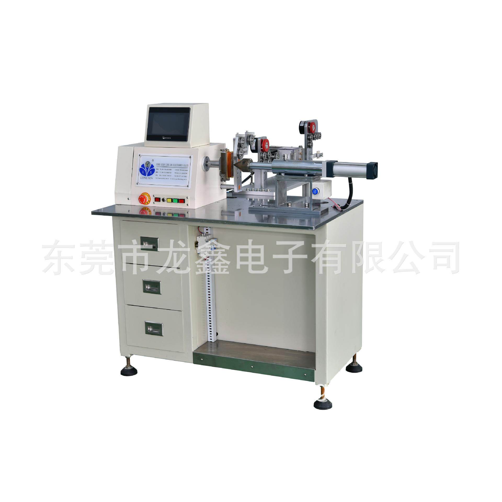 LX-060B全自动精密单轴带脱漆皮绕线机伺服电机、水泵、精密线圈