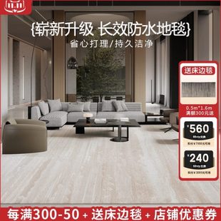 防水轻奢床边毯现代简约茶几毯2024高级沙发垫 感家用地毯客厅新款