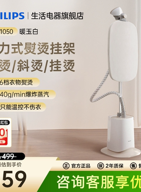 飞利浦家用挂烫机平挂一体立式烫衣机电熨斗熨烫机蒸汽机STE1050