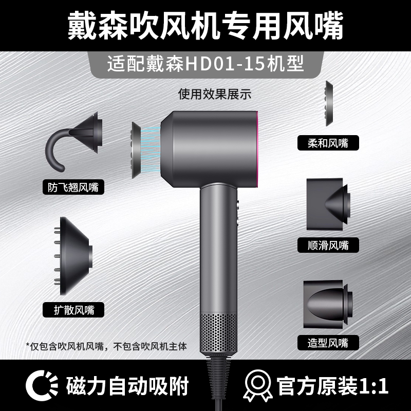 【2026新款】适用戴森吹风机风嘴图片