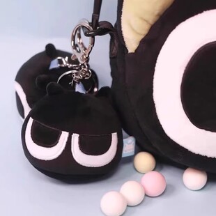 罗小黑战记嘿咻毛绒玩偶可爱呆萌黑咻小挂件挂饰钥匙扣送女生礼物