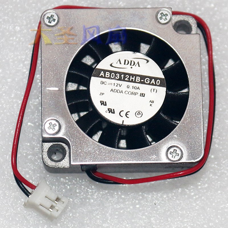 原装ADDA 3010 12V 0.10A 3CM 鼓风机散热风扇AB0312HB-GA0
