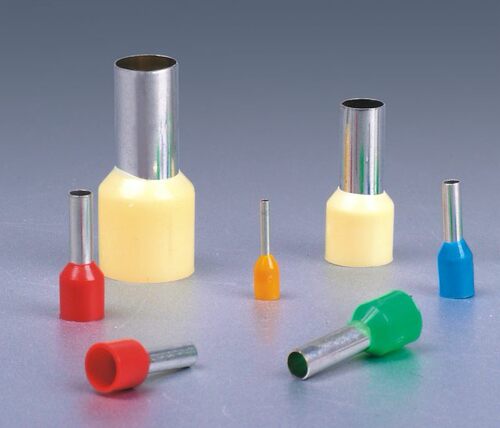 E1018管形预绝缘接线端子 管型冷压端头 套管式端子 1000只 紫铜