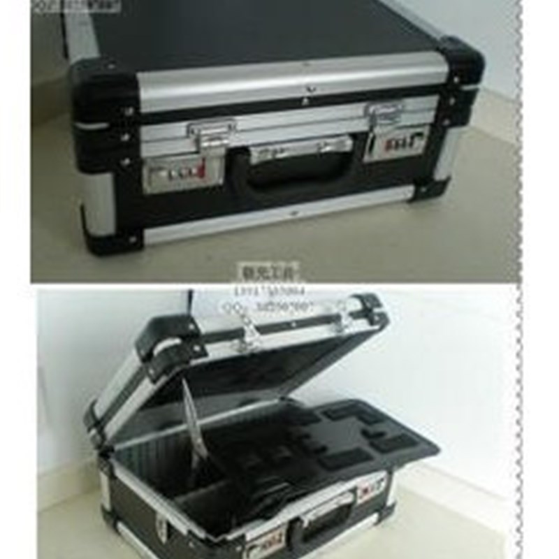 KB牌 KD-5B 大包角加固 铝合金工具箱 仪器箱 密码锁 34X26X15cm